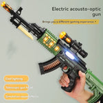 AK/SCAR Toy Rifle – Sound, Light & Vibration