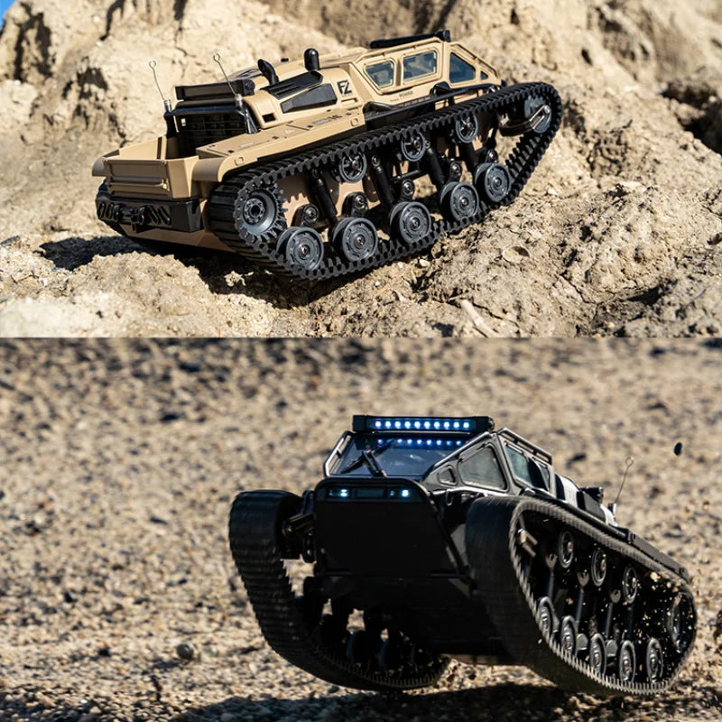 RC Tank Remote Control Car With 360° Rotation Drift RC Model Off-Road Vehicle