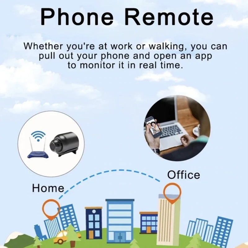 2.4G WiFi Spy Camera Small Remote Monitoring Wireless