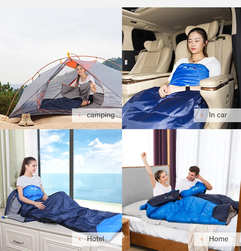 BISINNA Camping Sleeping Bag Ultralight Waterproof