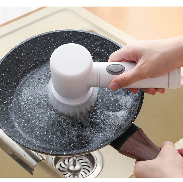 Cordless Household Spin Scrubber Kitchen Gadgets Hairbrushes Bathroom Broom Toilet Multipurpose Cleaning Brush Electric Mops