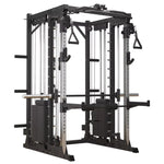 Commercial Power Squat Rack Cage Multi-Functional Smith Machine Home Gym Unisex Indoor Use Cable Crossover Trainerpr