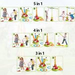 Musical Jump Sports Toys Multifunction Toss Ring Game
