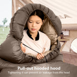 BISINNA XL Camping Winter Sleeping Bag Lightweight