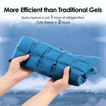 Large Ice Pack For Back/Waist/Knee/Shoulder Reusable Hot And Cold Compress Gel Pad Sports Injury Care Swelling Bruise Ice Wrap
