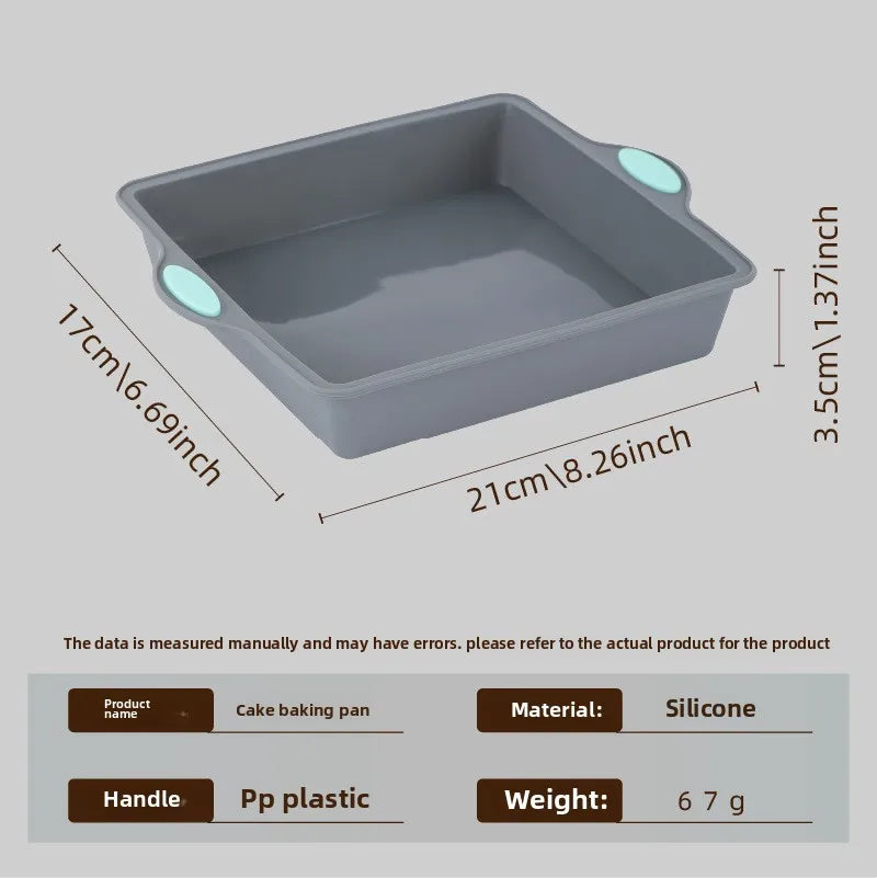 east Essentials High-temperature resistant silicone cake Mold, chiffon cookie, toast muffin cup, non-stick cake Mold, baking Mold