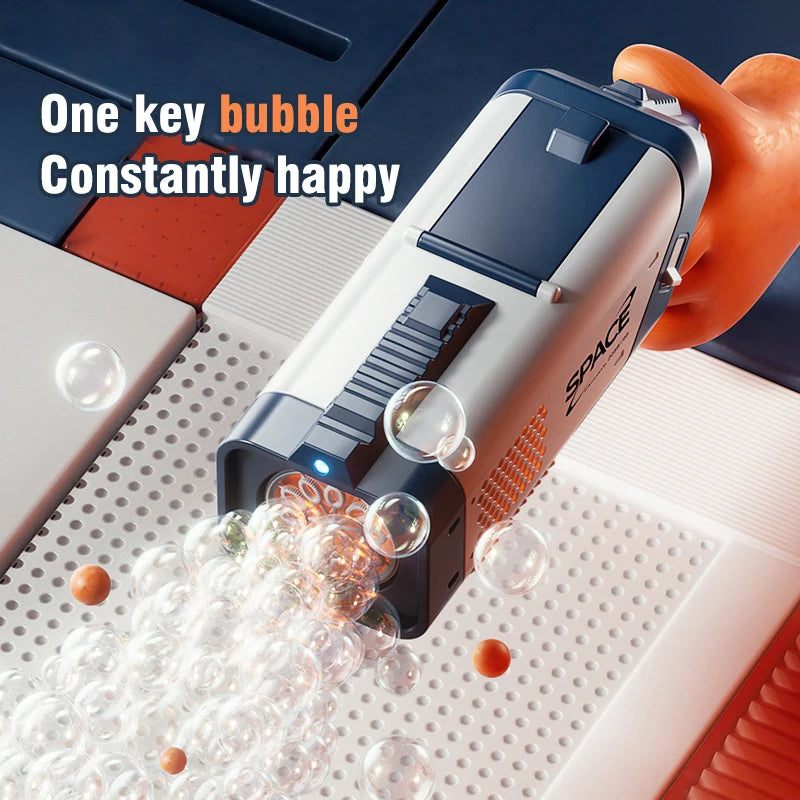 Electric Bubble Gun Automatic Bubbles Machine