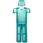 Pixel Adventure Role-Play Costume Set for Kids – Game-Inspired Boys' & Girls' Outfit for Holiday Parties, Stage Performances & Christmas Gifts
