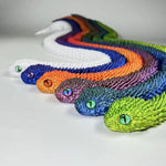 3D Printed Snake Realistic Snake Statue Movable Joint Fidget Toys