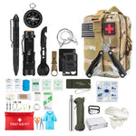 Survival First Aid Kit Survival Full Set Molle Outdoor Gear Emergency Kits