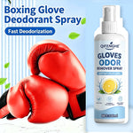 Boxing Glove Deodorant Spray, All-In-One Sports Equipment Odor Eliminator for Taekwondo Guards, Punching Bags, Hockey Gear & Lea