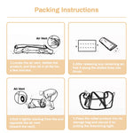 Pakicetus Large Inflatable camping tent 4-8 people with windows portable water-resistant camping tent