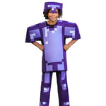 Pixel Adventure Role-Play Costume Set for Kids – Game-Inspired Boys' & Girls' Outfit for Holiday Parties, Stage Performances & Christmas Gifts