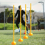 Galamunda Agile Movement Training Pillar, Football Skills Training Tool, Detachable Design, and Heavy-duty Base - for Football Training