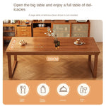 east Home Wooden 5 Solid wood dining table