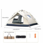 Pakicetus Automatic Quick-Open Outdoor Family Tent
