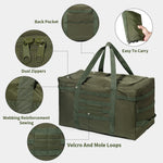 Large Camping Duffle Bag 60L/90L Capacity Camping Backpack