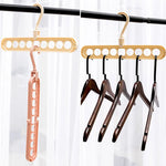 9-Hole Clothes Hanger Organizer Wardrobe Space Saving Storage Hanger for Clothes Folding Magic Hangers Closet Drying Racks Home