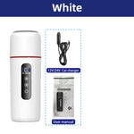 Electric Kettle 12V24V Portable Heating Cup 500ml Travel Heating Touch Screen Intelligent Adjustable Temperature Thermal Cup