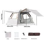 2–3 Person Pop-Up Camping Tent – Waterproof & Windproof with Carry Bag