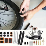 east Essentials Bicycle Repair Tools Kit, Bike Accessories, Multi Tool Set with Pump Tire Patch, Portable Mountain Road BikeTire Auto Tool Set