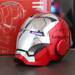 1:1 Iron Man MK5 Helmet – Wearable & Transformable Electronic Helmet, Voice-Activated Opening & Closing, Cosplay Costume Prop, Collectible Decoration & Gift