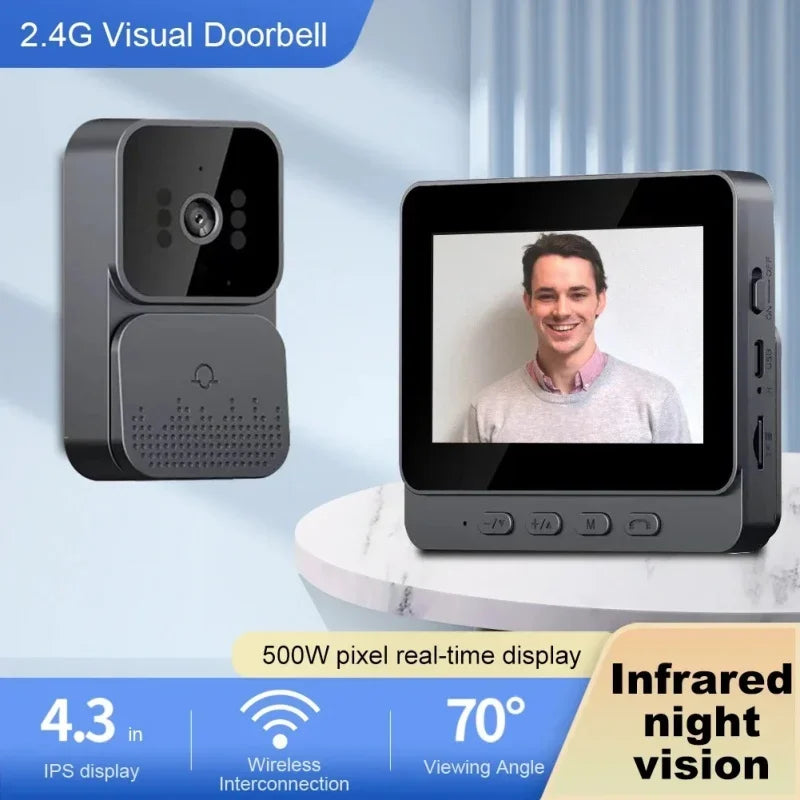 Smart Wireless Doorbell Video Camera with Tablet