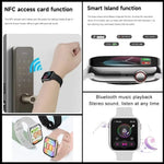 Unisex Smart Watch Series Blood Pressure BT Call NFC, and many more features