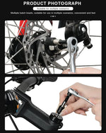 Father's Day Special 14in1 Multifunction 90 Degree Ratchet Screwdriver Set Match 12Pcs L25mm Bits Mini Repair Tool Kit For Bicycle DIY Household Tool