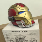 1:1 Iron Man MK5 Helmet – Wearable & Transformable Electronic Helmet, Voice-Activated Opening & Closing, Cosplay Costume Prop, Collectible Decoration & Gift