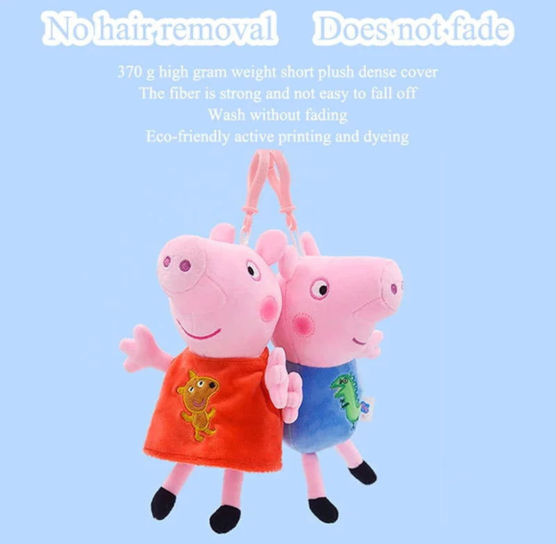 Peppa Pig Plush Toys George, Eddie Bear, Mr Dinosaur