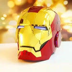 1:1 Iron Man MK5 Helmet – Wearable & Transformable Electronic Helmet, Voice-Activated Opening & Closing, Cosplay Costume Prop, Collectible Decoration & Gift