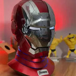 1:1 Iron Man MK5 Helmet – Wearable & Transformable Electronic Helmet, Voice-Activated Opening & Closing, Cosplay Costume Prop, Collectible Decoration & Gift