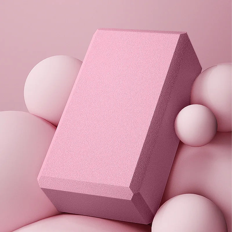 1PC Yoga Building Blocks Cubes Pilates Bricks Reinforcement Mats Sports Supplies Exercise Home Exercise Equipment Fitness
