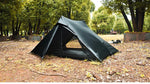 Aricxi tent 2 Person Outdoor Ultralight Camping Tent 3 Season Professional 15D Silnylon Rodless Tent grey black