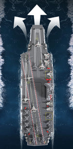 BK Toys Co. S19 RC Aircraft Carrier Warship