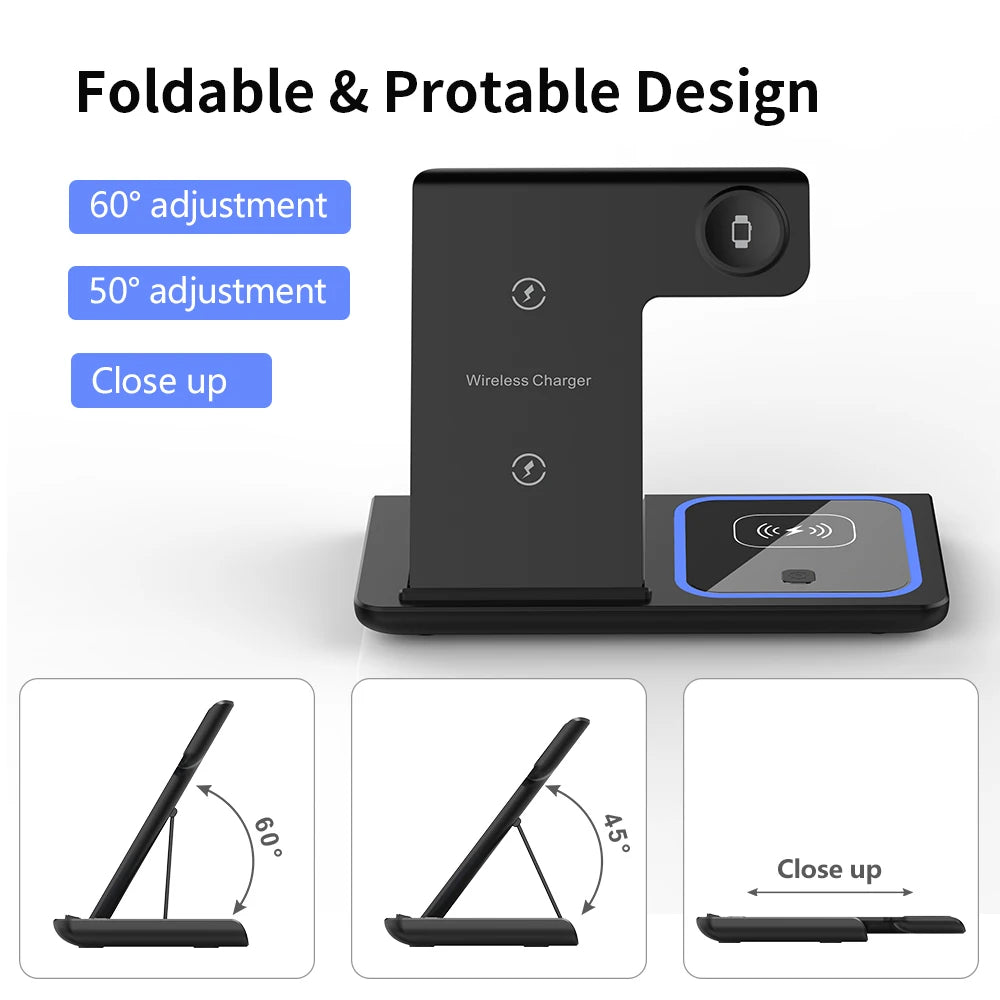 east Tech 3 in 1 Wireless Charger