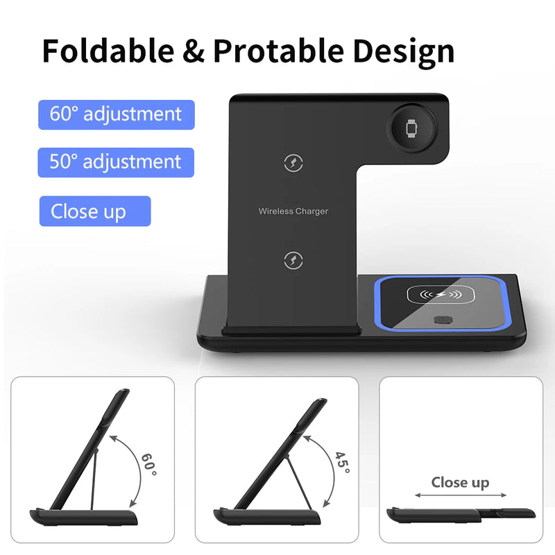 east Tech 3 in 1 Wireless Charger