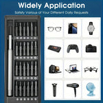 24 in 1 Digital Maintenance Precision Screwdriver Set with Portable Storage Box and Electronic Device Disassembly Tool Best for Father's Day