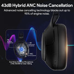 QCY H3 ANC Hi-Res Audio Wireless Bluetooth 5.4 Headphones