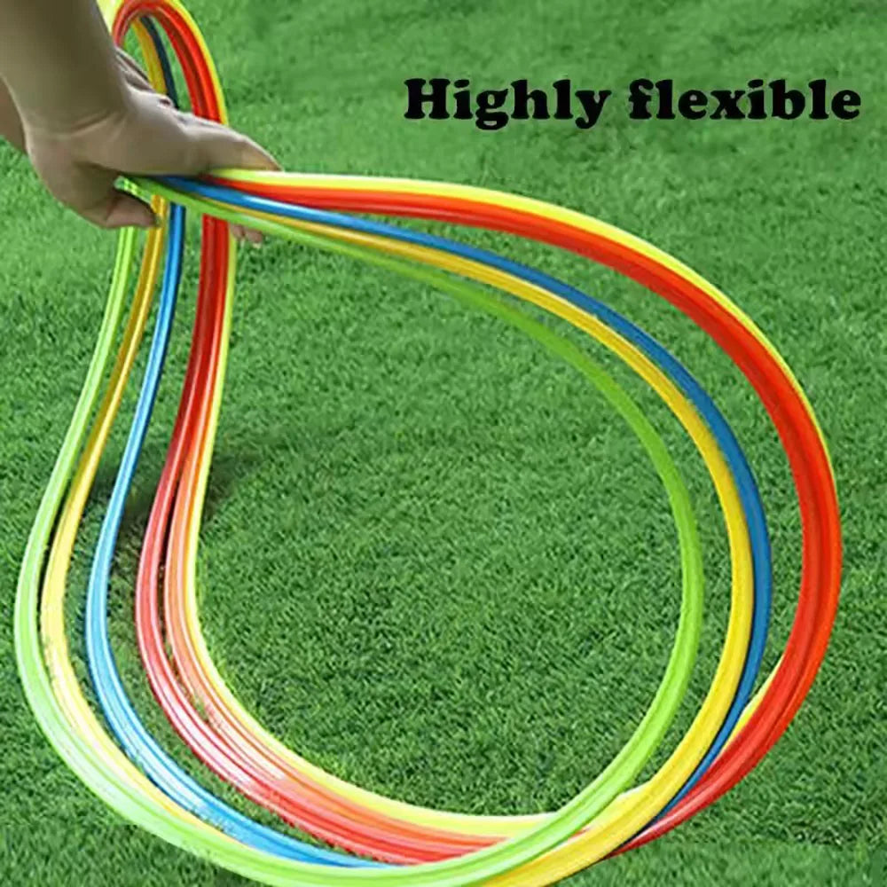 Durable Agility Training Rings Portable Football Soccer Speed Agility Training Rings Sport Soccer Training Equipment