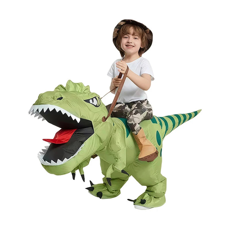 Child Inflatable Halloween Costume – Funny Dinosaur Suit for Carnival, Parties & Stage Performances