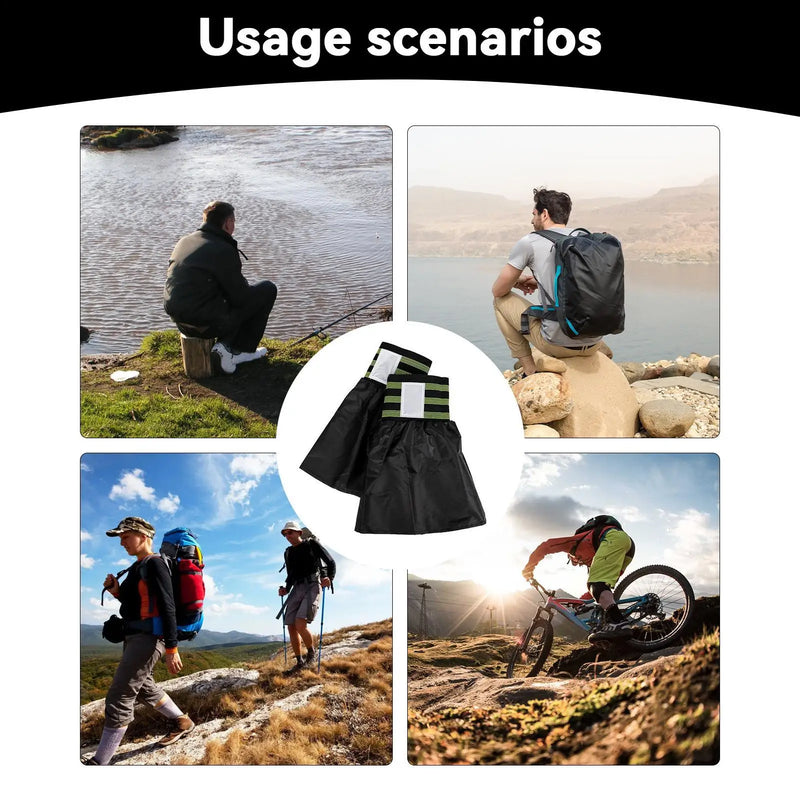 High Running Trail Gaiters Protective Sandproof Shoe Covers for Marathon Hiking Reflective Cover