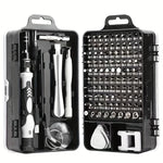 115-in-1 Small Screwdriver Set, Professional Repair Tool Kit for Phone, Computer, Watch, Console, Eyeglass and Electronic. Best for Fathers Days