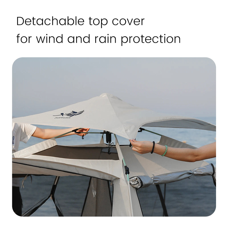 2–3 Person Pop-Up Camping Tent – Waterproof & Windproof with Carry Bag