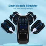 EMS Tens Muscle Stimulator Electric Full Body Massager 9 Modes 30 Levels Digital Pulse Physical Therapy Simulate Back Massage