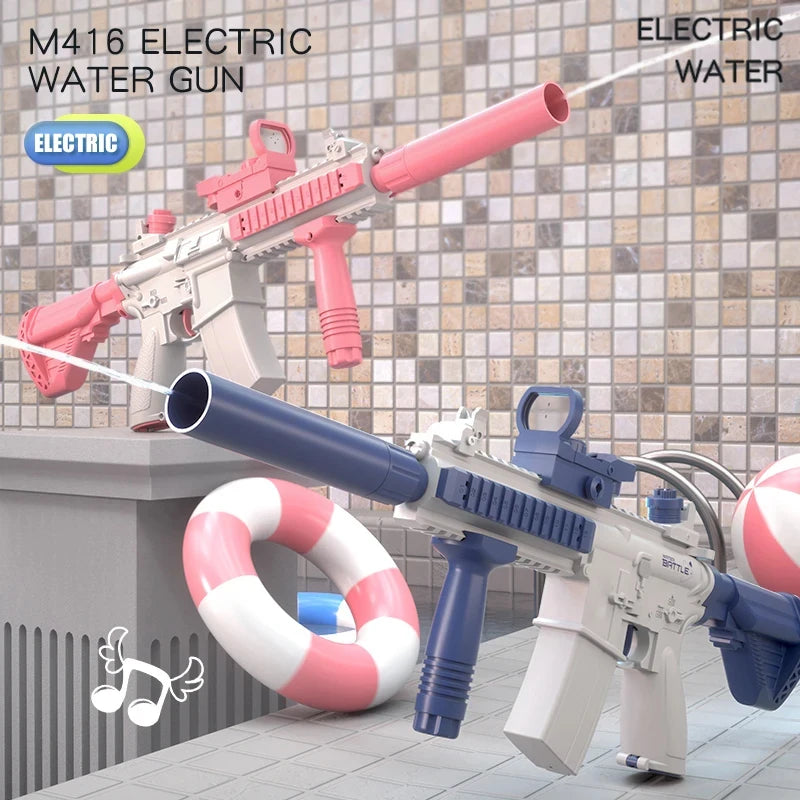 M416 Water Toy Gun Electric Pistol Shooting Toy Full Automatic