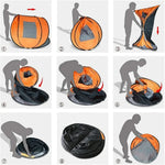 5–8 Person Waterproof Family Camping Tent – Automatic Quick Open