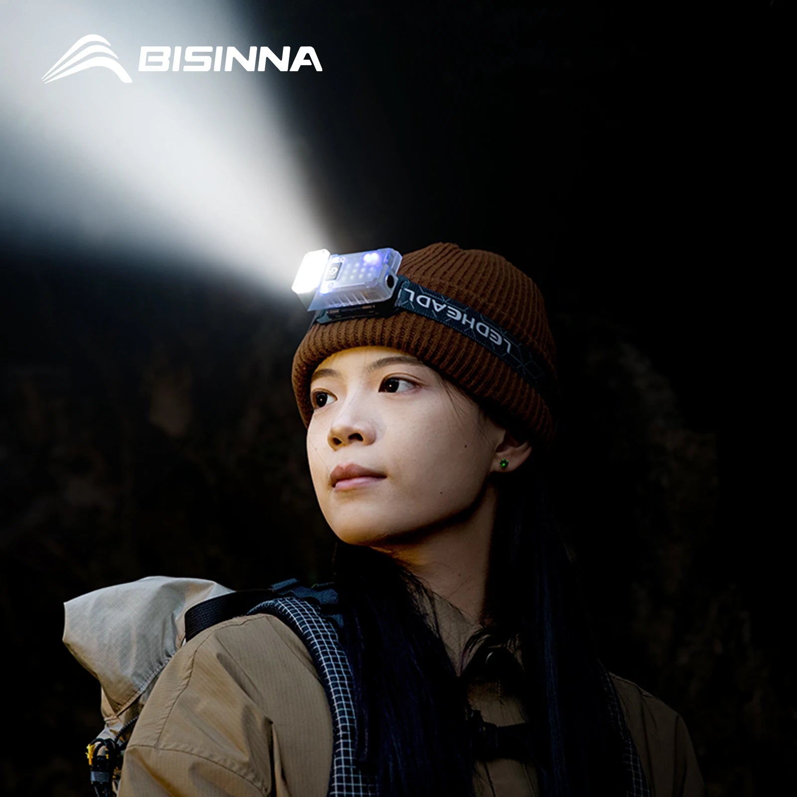 BISINNA Camping LED Super Bright Headlight