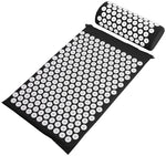 Acupressure Mat Sensi Massage Mat Pillow Set  applicator for Neck Foot Yoga Mat with Needle Back Cushion